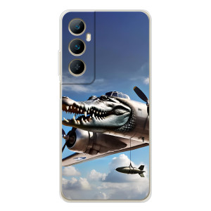 Чехол с мемом Тралалело тралала на Realme C75
