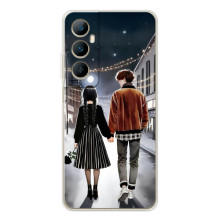 Чехол с дизайном Венздей 2 на Realme C75 – Уэнсдей и Тайлер