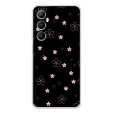 Чехол с розовым рисунком для Realme C75