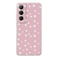 Чехол с розовым рисунком для Realme C75