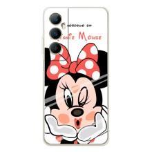 Эксклюзивный чехол для Realme C75 (AlphaPrint - Мультяшные) (Маус Минни)