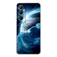 Космические Чехлы для Реалми С75 (VPrint) (Земля с космоса)