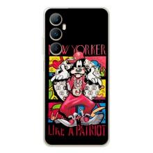 Популярные Чехлы с картинками для Реалми С75 (Мультяшный Волк)