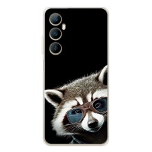 Силіконовий Чохол з Энотами  на Realme C75 – Стильний Єнот