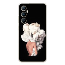 Чехлы (ART) Цветы на Realme C76 (VPrint)