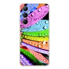 Чехлы (ART) Цветы на Realme C76 (VPrint) (Семиквітка)