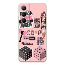 Чехлы с картинкой для Realme C76 – BLACK PINK коллаж