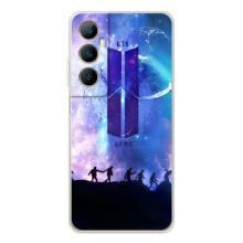 Чехлы BTS для Realme C76 (AlphaPrint) (Army BTS)