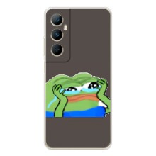 Чехлы с картинкой  Жаба Мем на Realme C76 – Плач лягушки