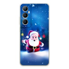 Чехлы на Новый Год Realme C76 (Маленький Дед Мороз)