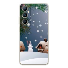 Чехлы на Новый Год Realme C76 (Зима)