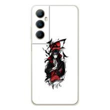Чехлы на тему: Итачи Учиха для Realme C76 (AlphaPrint) – Итачи с атрибутами