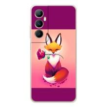 Чехлы с картинкой Лисички для Realme C76 (VPrint)