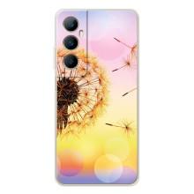 Чехол с картинкой (Стильные) для Реалми С76 - (AlphaPrint) (Одуванчик)