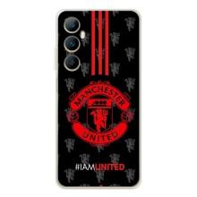 Чехол Манчестер Юнайтед для Реалми С76 (AlphaPrint) (лого МЮ)