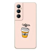 Чехол с изображением  вкусной еды для Realme C76 – Кружка кофе