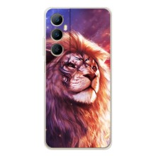 Чехол с картинкой на Realme C76 (Красочный ЛЕВ)