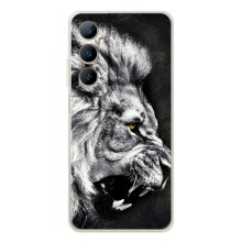 Чехол с картинкой на Realme C76 (Злой ЛЕВ)