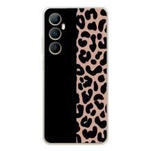 Чехол с леопардовым принтом на Realme C76 – Леопардовый фон