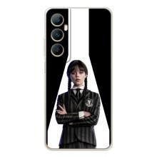 Чехлы Венсдей на Realme C76 Уэнсдей (AlphaPrint) (W-Wednesday)