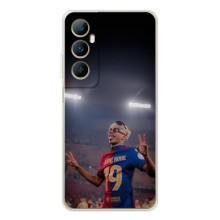 Чехол с футболистом Ламин Ямаль Realme C76 (Ямаль на стадионе)
