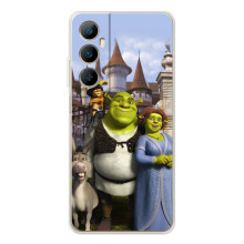 Чехол с мультфильмом Шрек на Realme C76