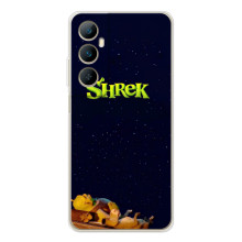 Чехол с мультфильмом Шрек на Realme C76 – Шрек лого