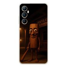 Чехол с мемом Тралалело тралала на Realme C76 – Тунг тунг тунг сахур