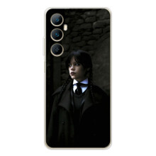 Чехол с дизайном Венздей 2 на Realme C76 – Уэнсдей в костюме