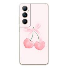 Чехол с розовым рисунком для Realme C76