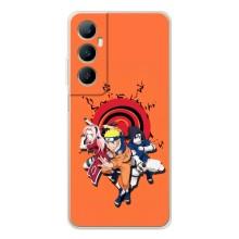 Naruto Anime Чехлы для Реалми С76 (AlphaPrint) (команда Наруто)