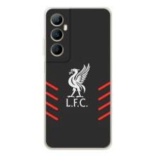 Силиконовые Чехлы принт Футбол на Realme C76 – Эмблема Liverpool