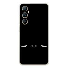 Силиконовый бампер с картинкой машины на Realme C76 – Силует Audi