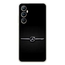Силиконовый бампер с картинкой машины на Realme C76 – Mercedes