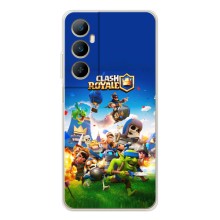Силиконовый Чехол (атрибутика Клеш Роял) для Realme C76 – Клеш рояль