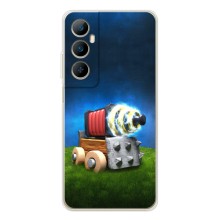 Силиконовый Чехол (атрибутика Клеш Роял) для Realme C76 – Пушка