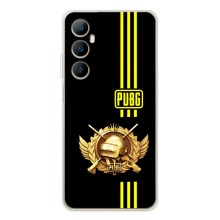 Чехол (TPU) с картинкой "Лого Пабг" на Реалми С76 (Лого PUPG)