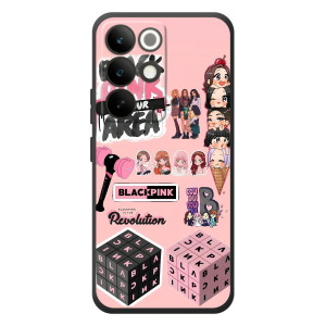 Чохли з картинкою для RealMe C85 Pro – BLACK PINK колаж