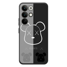 Чохли для RealMe C85 Pro - Bearbrick Louis Vuitton (PREMIUMPrint) (БеарБрік очі)
