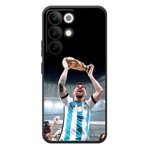 Чохли Лео Мессі Аргентина для RealMe C85 Pro – Щасливий Мессі