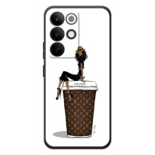 Чохли Луі Вітон для RealMe C85 Pro (AlphaPrint - LOUIS VUITTON) (кава LOUIS VUITTON)