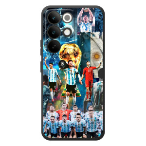 Чехлы Месси для RealMe C85 Pro (AlphaPrint)