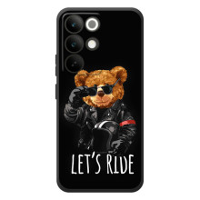 Чехлы Мишка Тедди для Реалми C85 Про – Модный Мишка