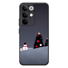 Чехлы на Новый Год RealMe C85 Pro – Снеговички