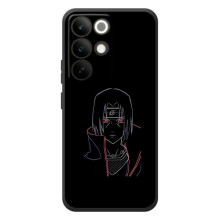 Чехлы на тему: Итачи Учиха для RealMe C85 Pro (AlphaPrint) – силуэт Итачи