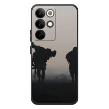 Чехлы на военную тематику для RealMe C85 Pro – Бой солдат