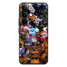 Чехлы Пять ночей с Фредди для Реалми C85 Про (Персонажи Фредди)