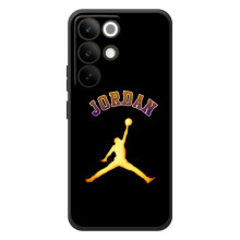 Чохли для RealMe C85 Pro - з картинкою JORDAN (AlphaPrint) – Jordan Gold