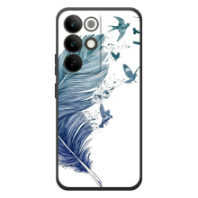 Чохол з картинкою (Стильні) РеаlMe C85 Про - (AlphaPrint) – Перо