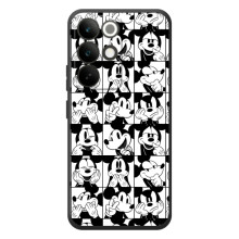 Чехлы с принтом Микки Маус на RealMe C85 Pro – Коллаж Микки Маус